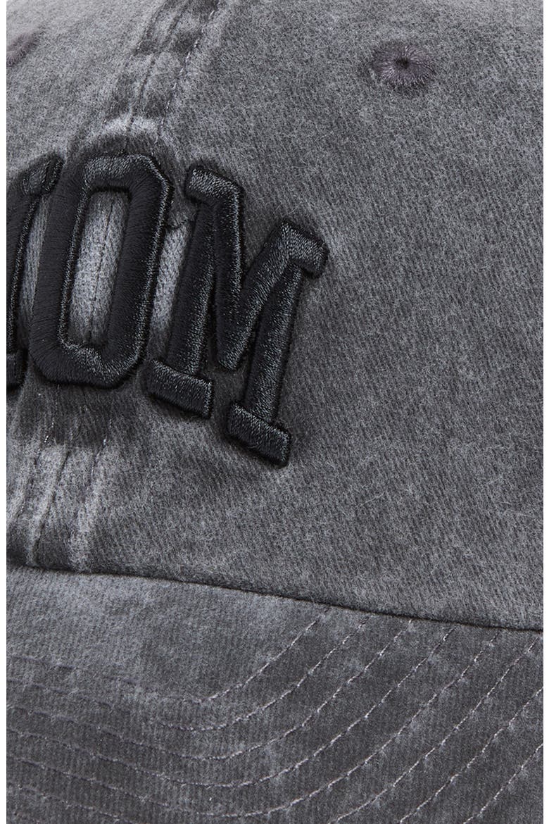Mom Baseball Cap, Alternate, color, GREY