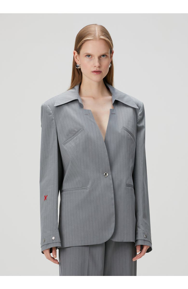 PCFG Cotton Woven Jacket, Alternate, color, Grey