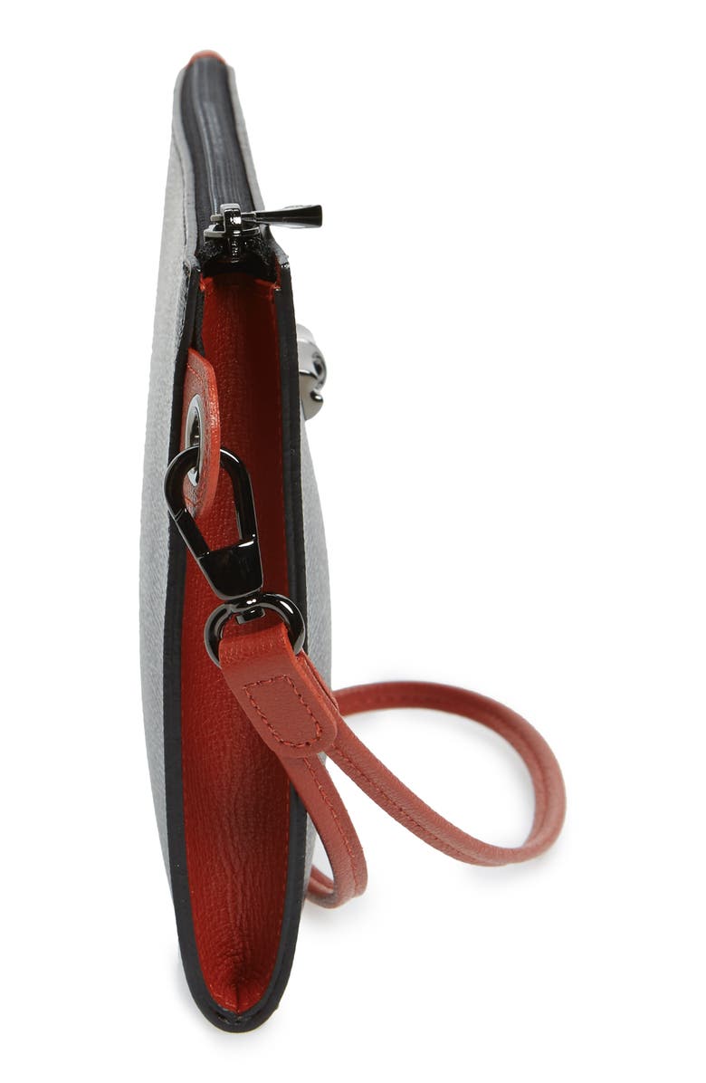 Longchamp Roseau Flat Cosmetics Case, Alternate, color,