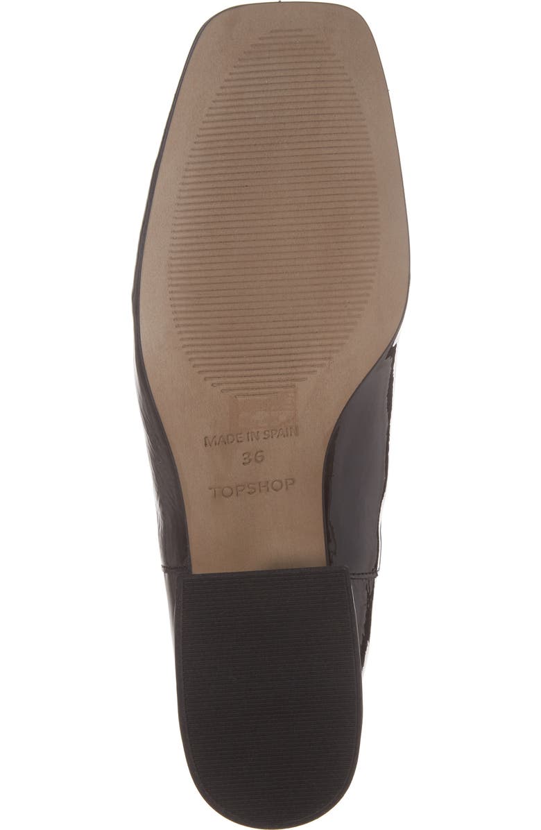 Topshop Manuel Architectural Heel Bootie, Alternate, color,