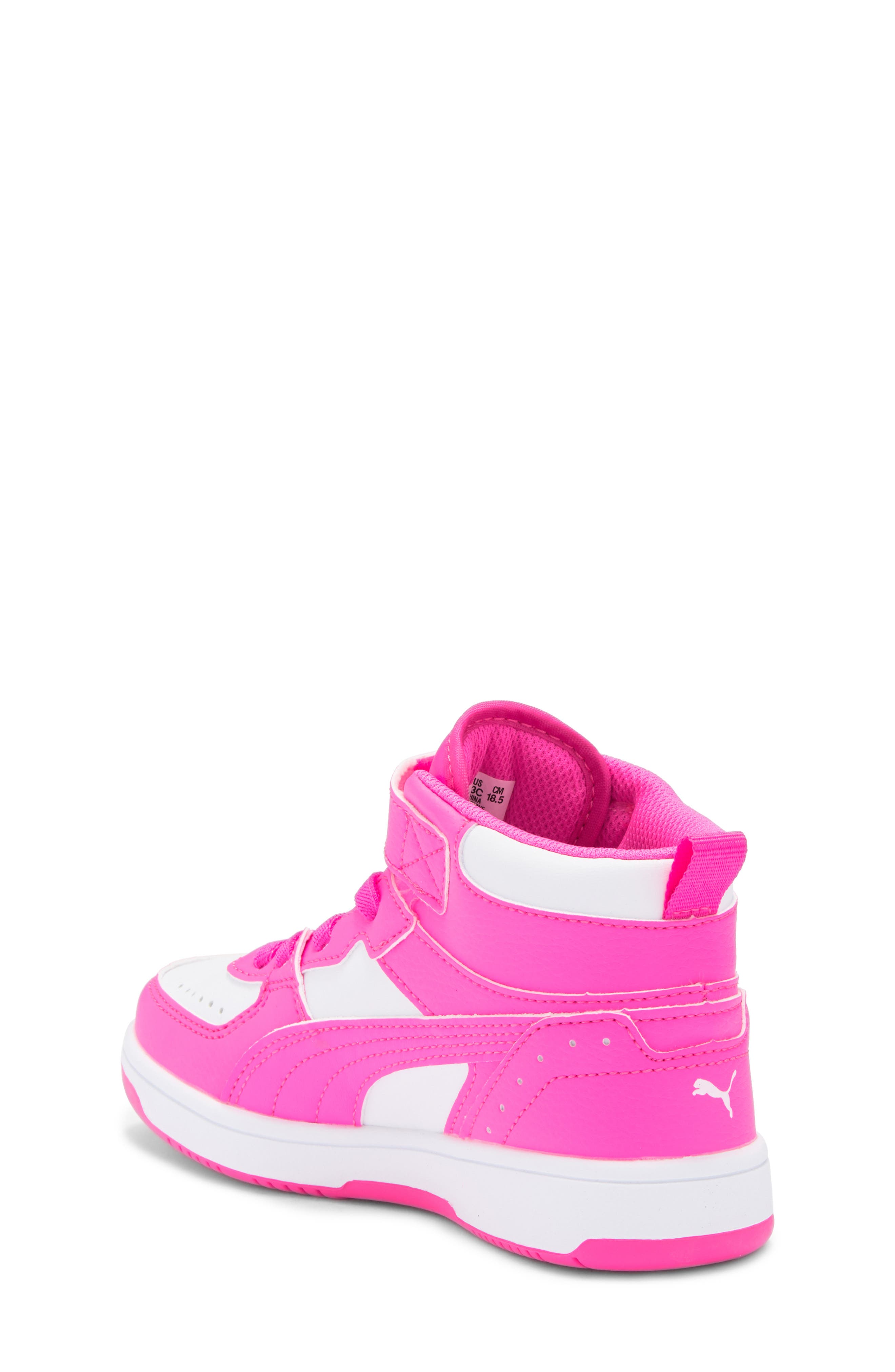PUMA Kids' Rebound Joy High Top Sneaker, Alternate, color, 