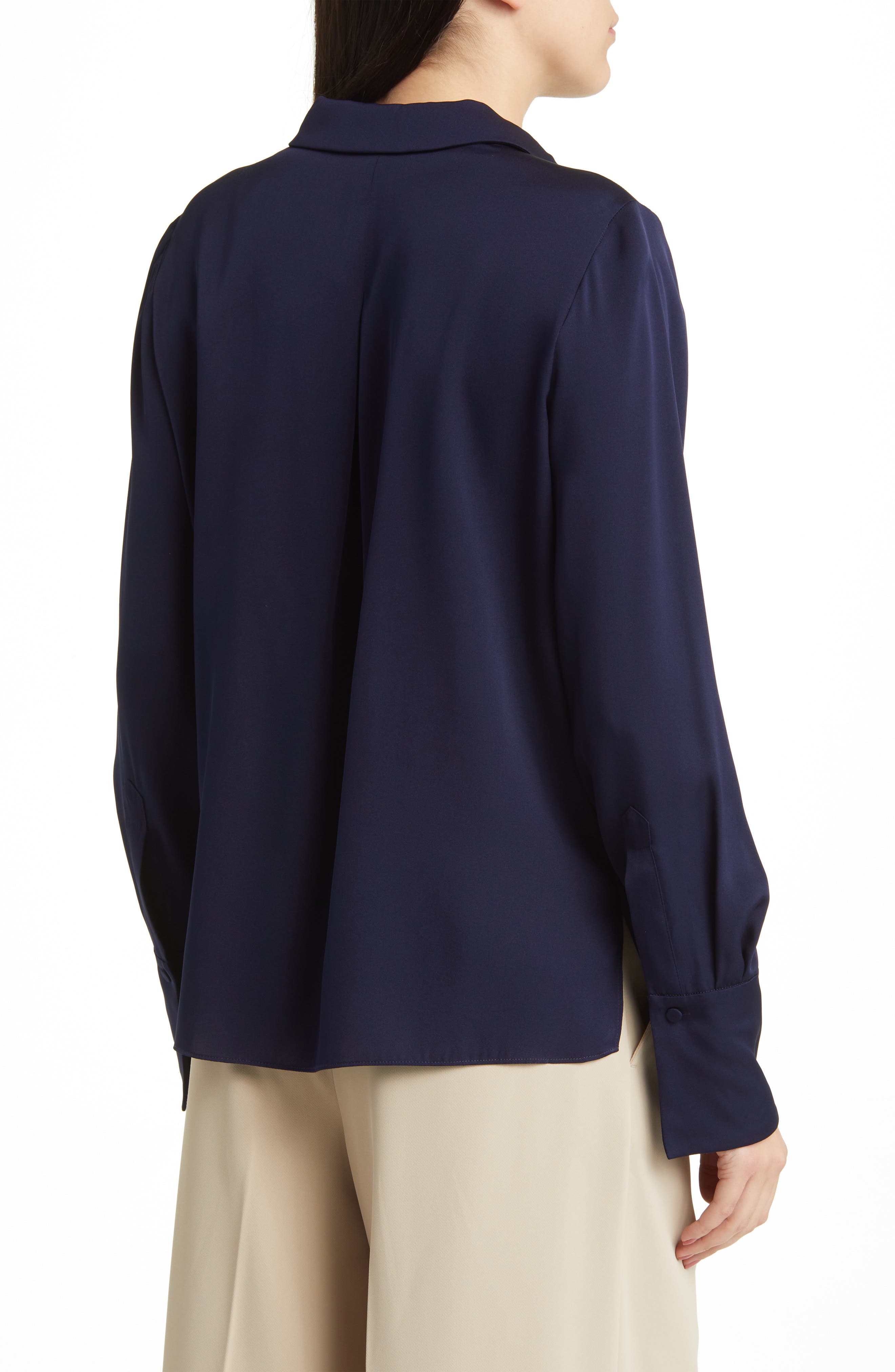 Larissa Stretch Silk Blouse - image 4