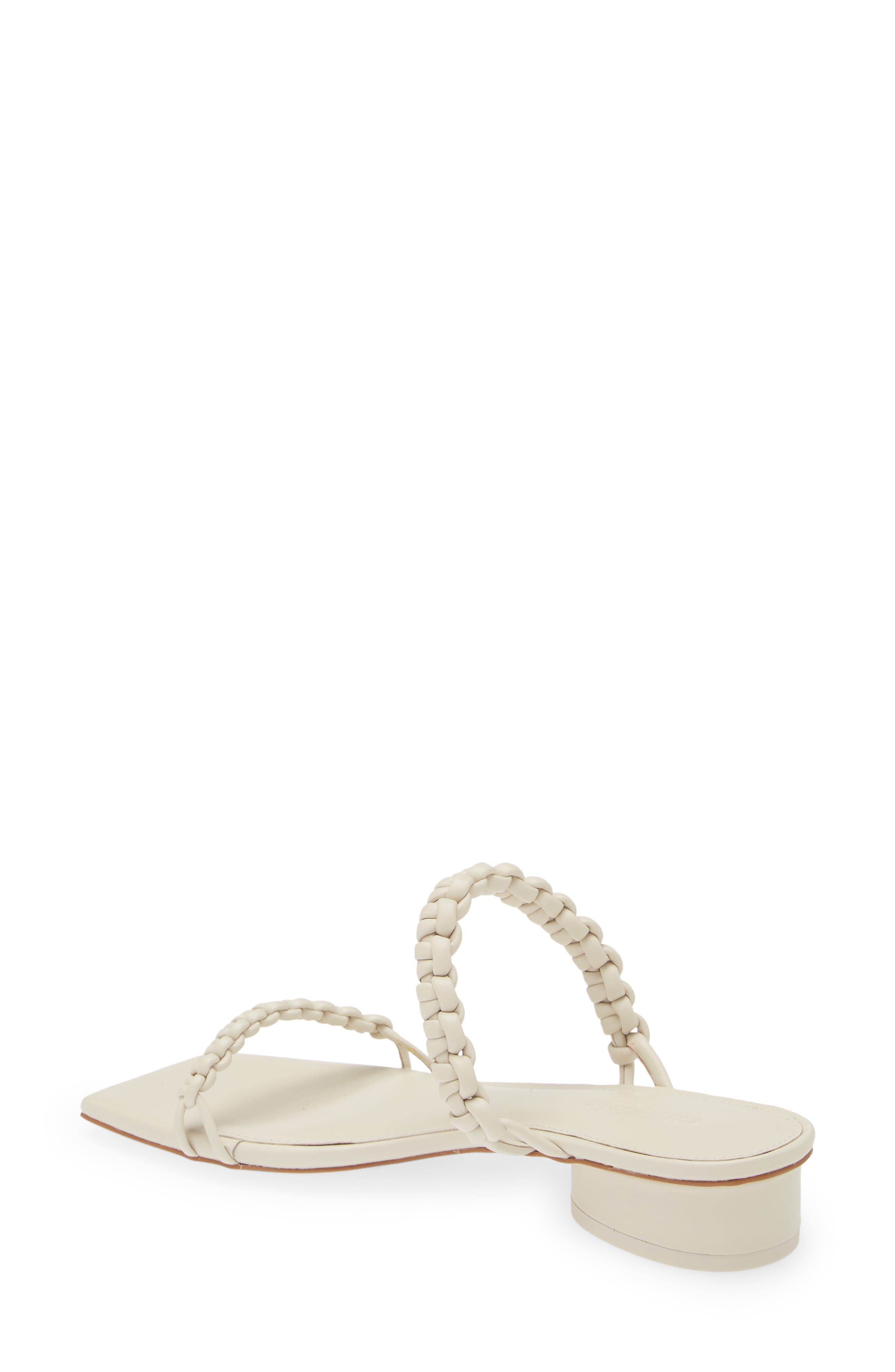 Cult Gaia Milo Slide Sandal, Alternate, color, Off White