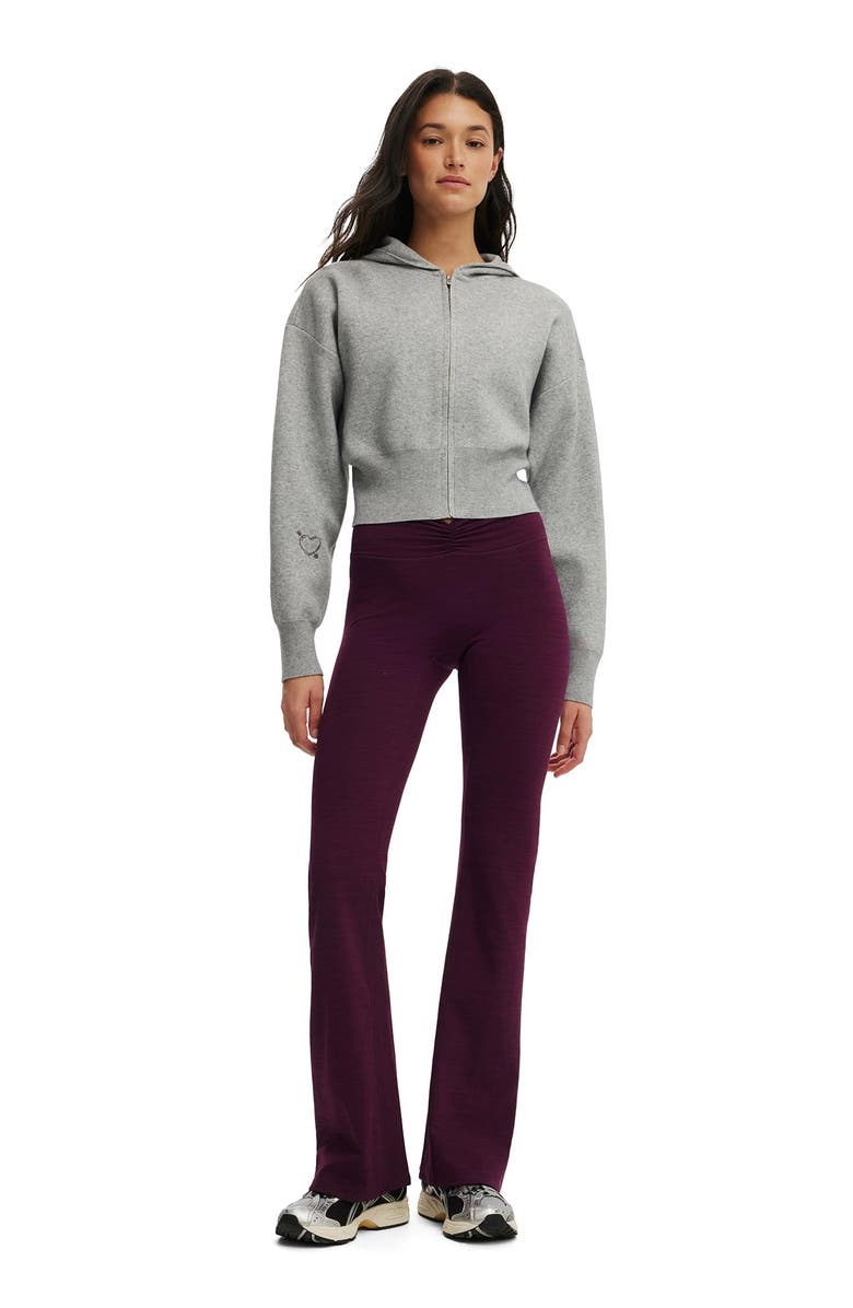 COTTON ON BODY Women's Active Knit Cropped Zip Through, Alternate, color, 