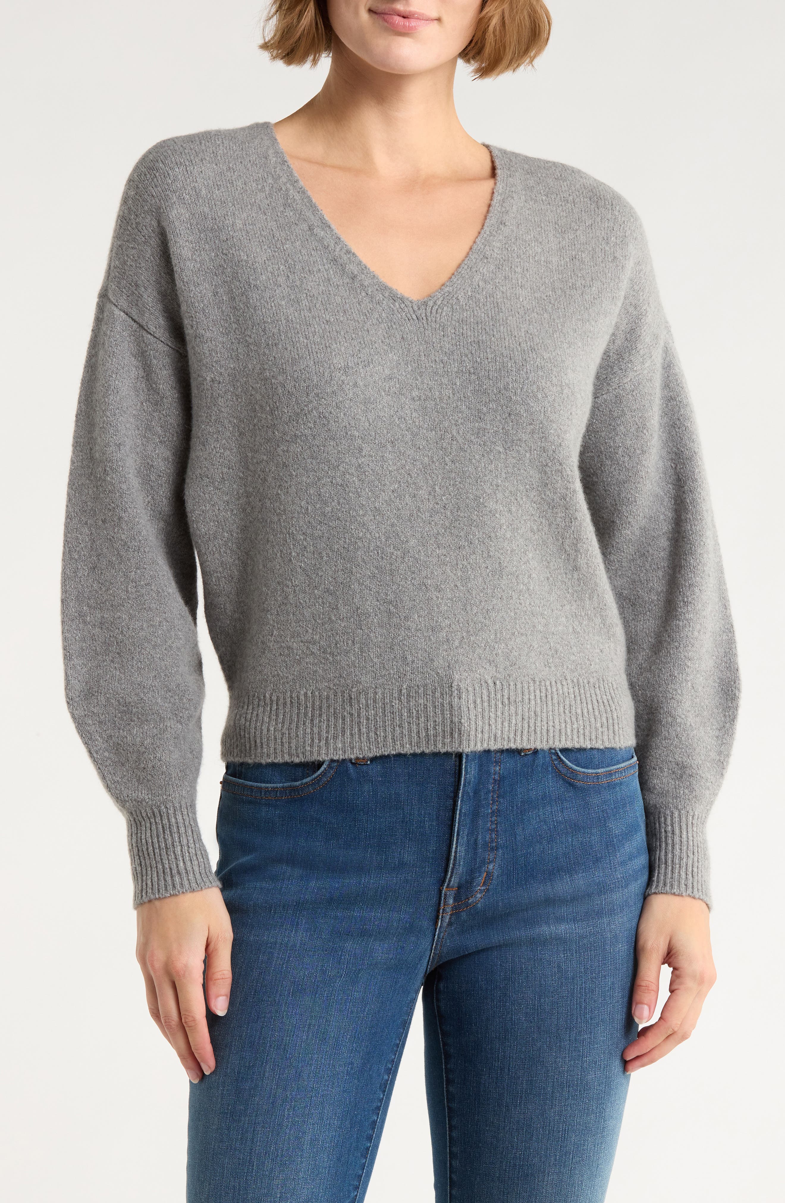Madewell V-Neck Wedge Sweater