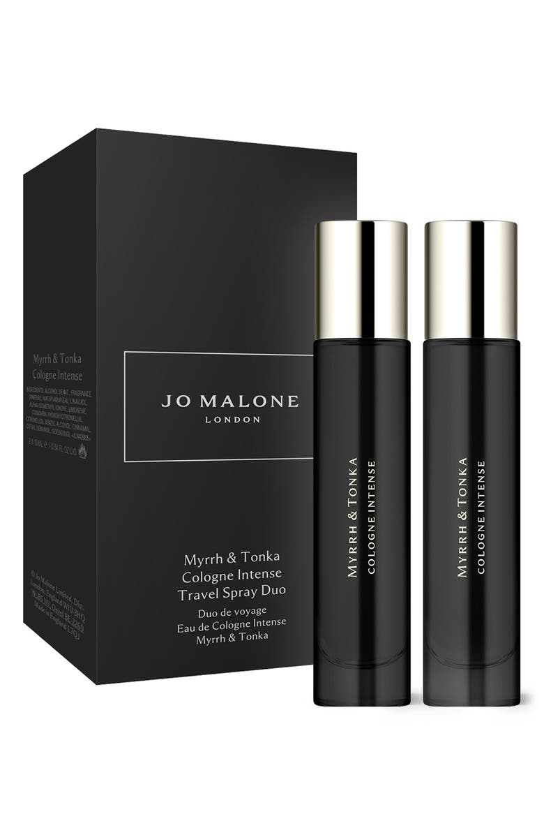 Jo Malone London<sup>™</sup> Myrrh & Tonka Cologne Intense Travel Spray Duo $90 Value, Alternate, color, 