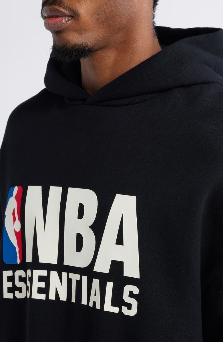 Fear of God Essentials x NBA Graphic Hoodie, Alternate, color, 