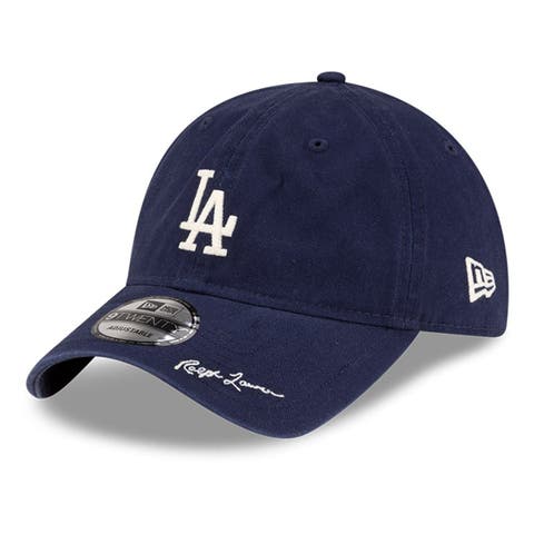Men's New Era x Ralph Lauren Navy Los Angeles Dodgers 9TWENTY Adjustable Hat