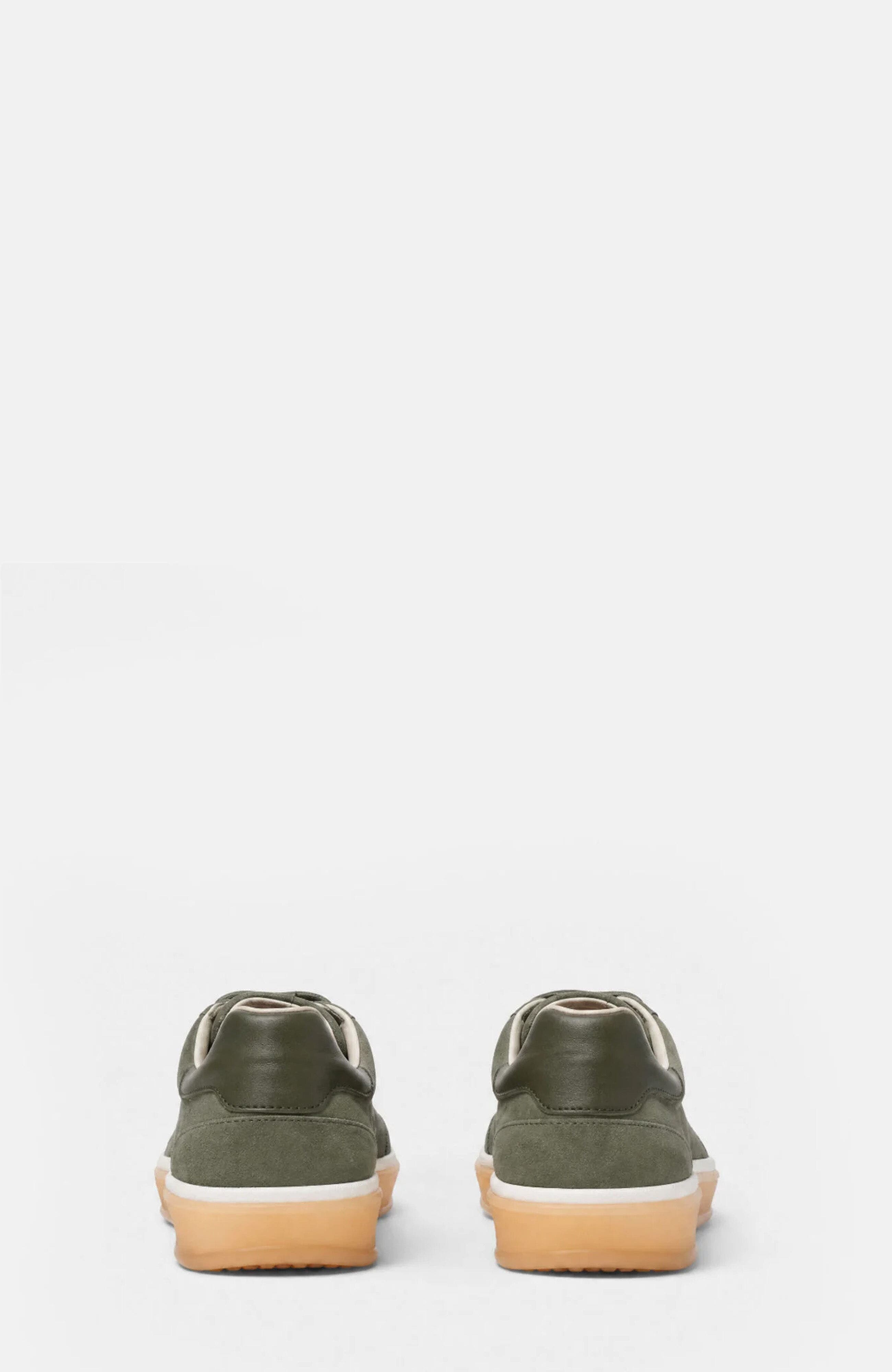 Mattia Sneakers, Alternate, color, Olive Green - Suede