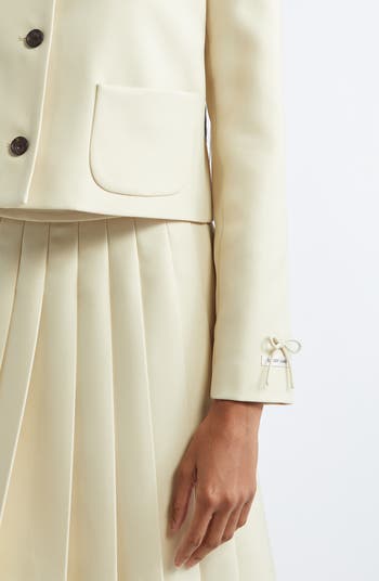 【関税込み】Sandy Liang グリーン Ditto ジャケット Sandy Liang Green Ditto Jacket Sandy Liang