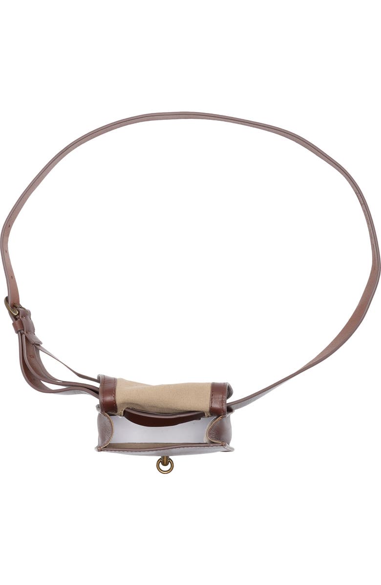 Frye Leather Belt Bag, Alternate, color, Dark Brown