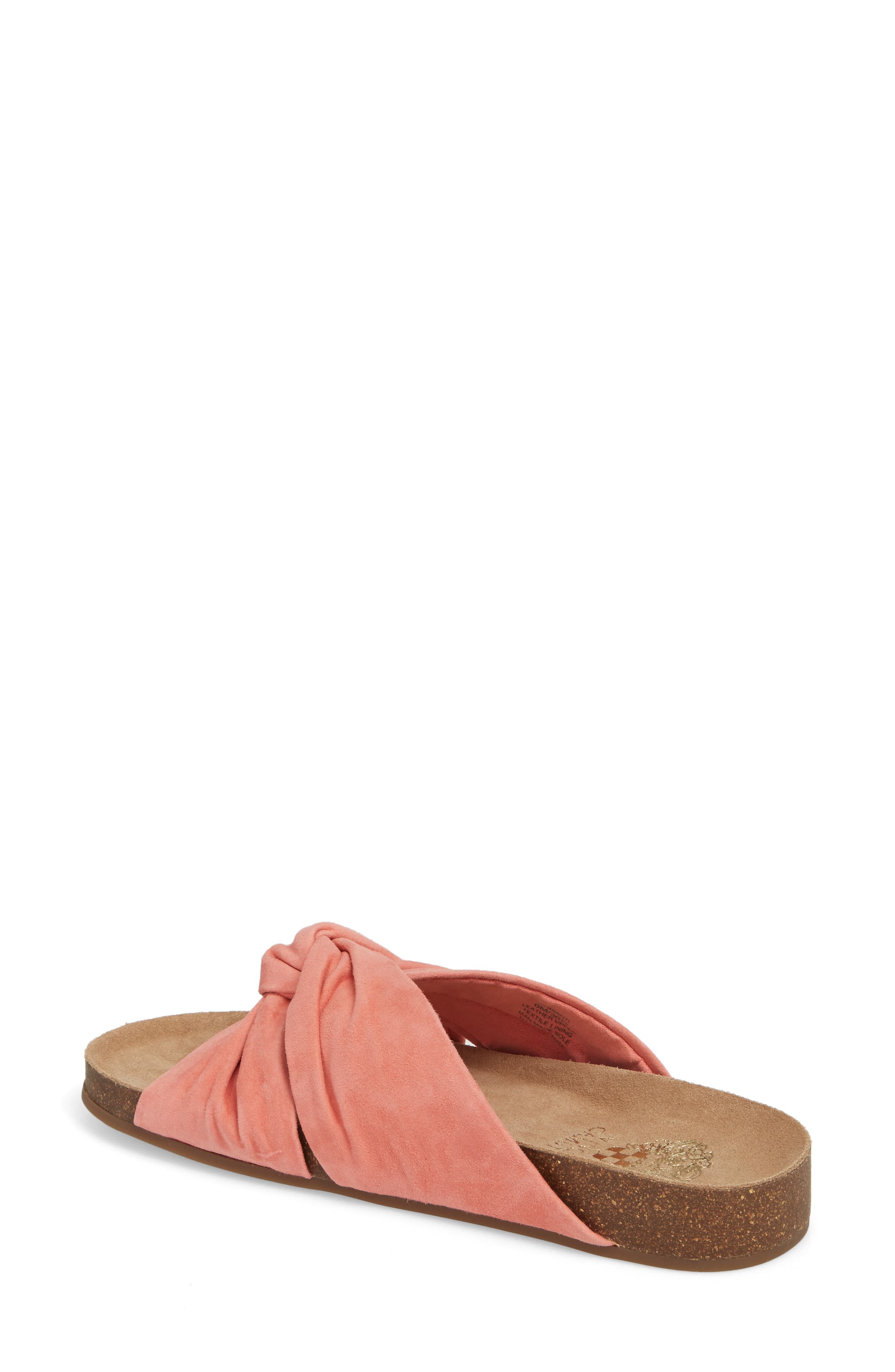 Biminti Slide Sandal, Alternate, color, FANCY FLAMINGO