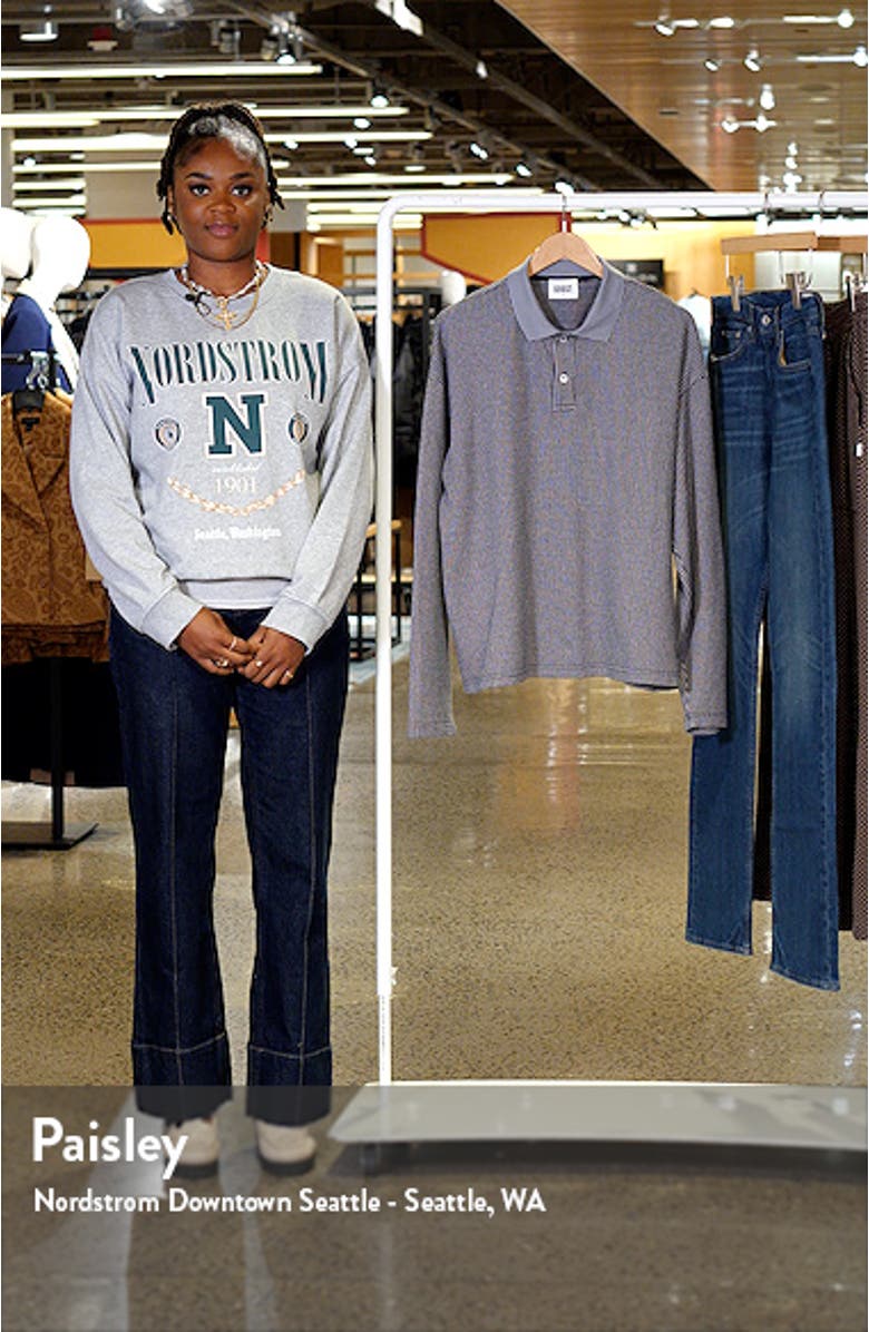 Plaid Cotton Herringbone Button-Up Shirt, sales video thumbnail