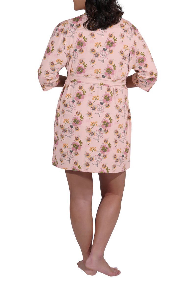 Adaline During & After 5-Piece Maternity/Nursing Sleep Set for Mom & Baby, Alternate, color, CAMELLIA