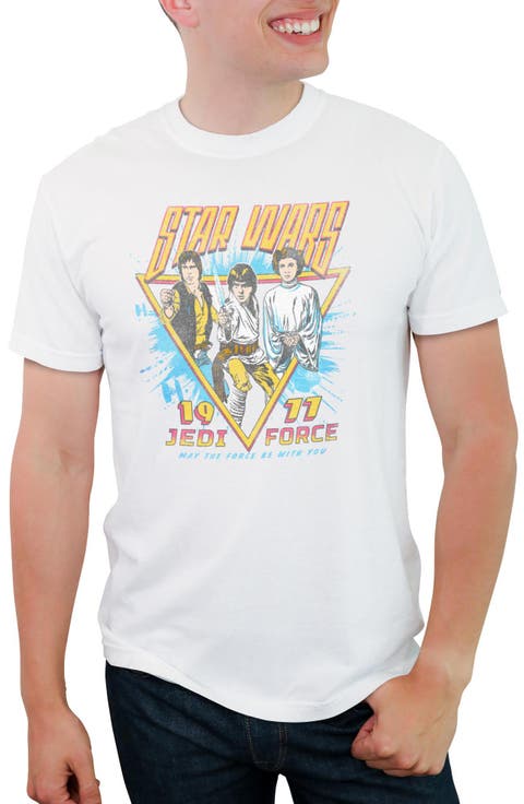 Men's Star Wars Classic Trio 1977  Graphic T-Shirt