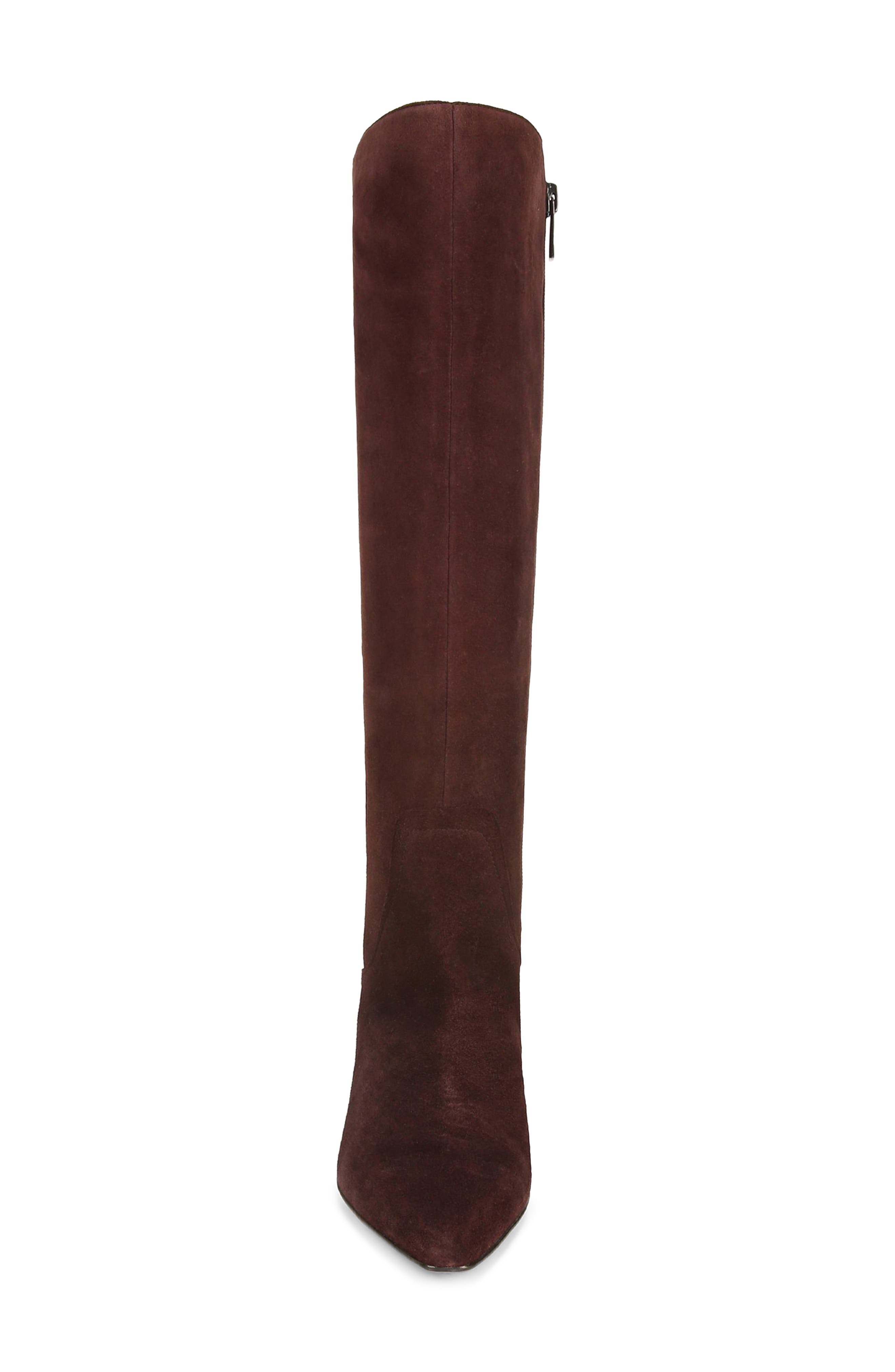 Deesha Knee High Boot, Alternate, color, MAHOGANY BROWN SUEDE