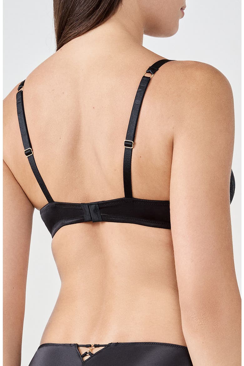 Envolee N°9 Underwire Bra, Alternate, color, BLACK