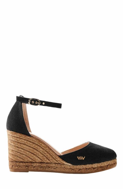 Estartit Canvas Espadrille Wedges