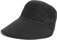 BCBG Raffia Face Framer Adjustable Hat