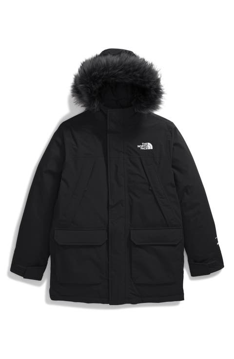 Kids' McMurdo Waterproof 550 Fill Power Down Parka with Faux Fur Trim