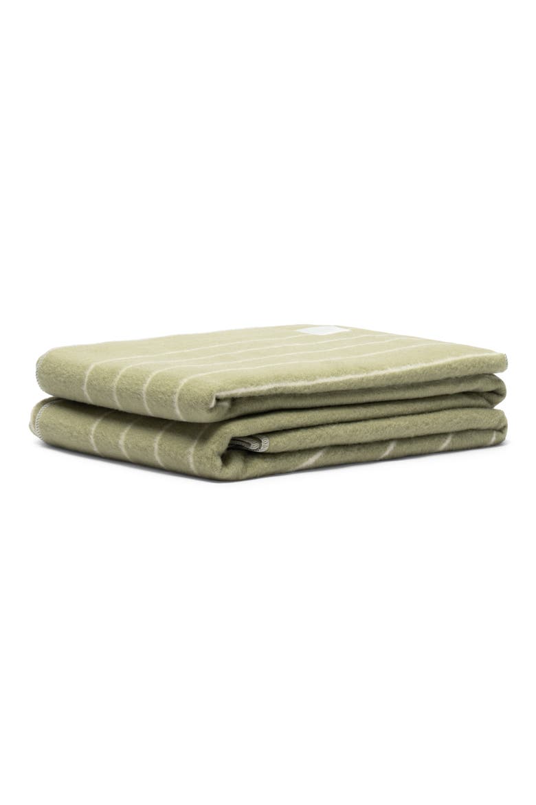 Merino Softwool Throw Blanket, Alternate, color, SAGE ARCHES