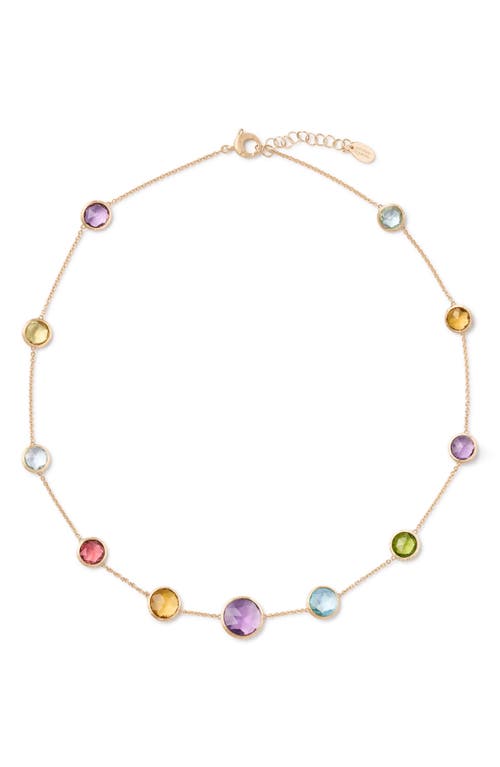 Marco Bicego Jaipur Mixed Semiprecious Stone Bracelet In Gold