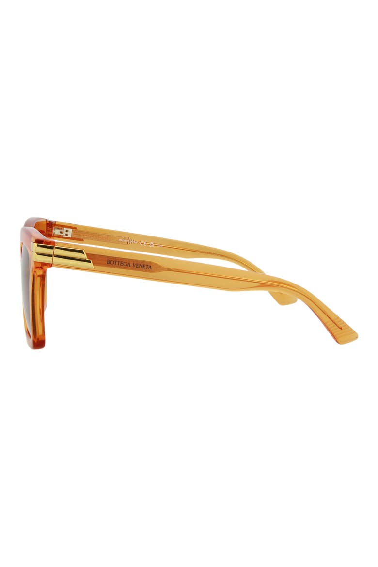53mm Square Sunglasses, Alternate, color, ORANGE