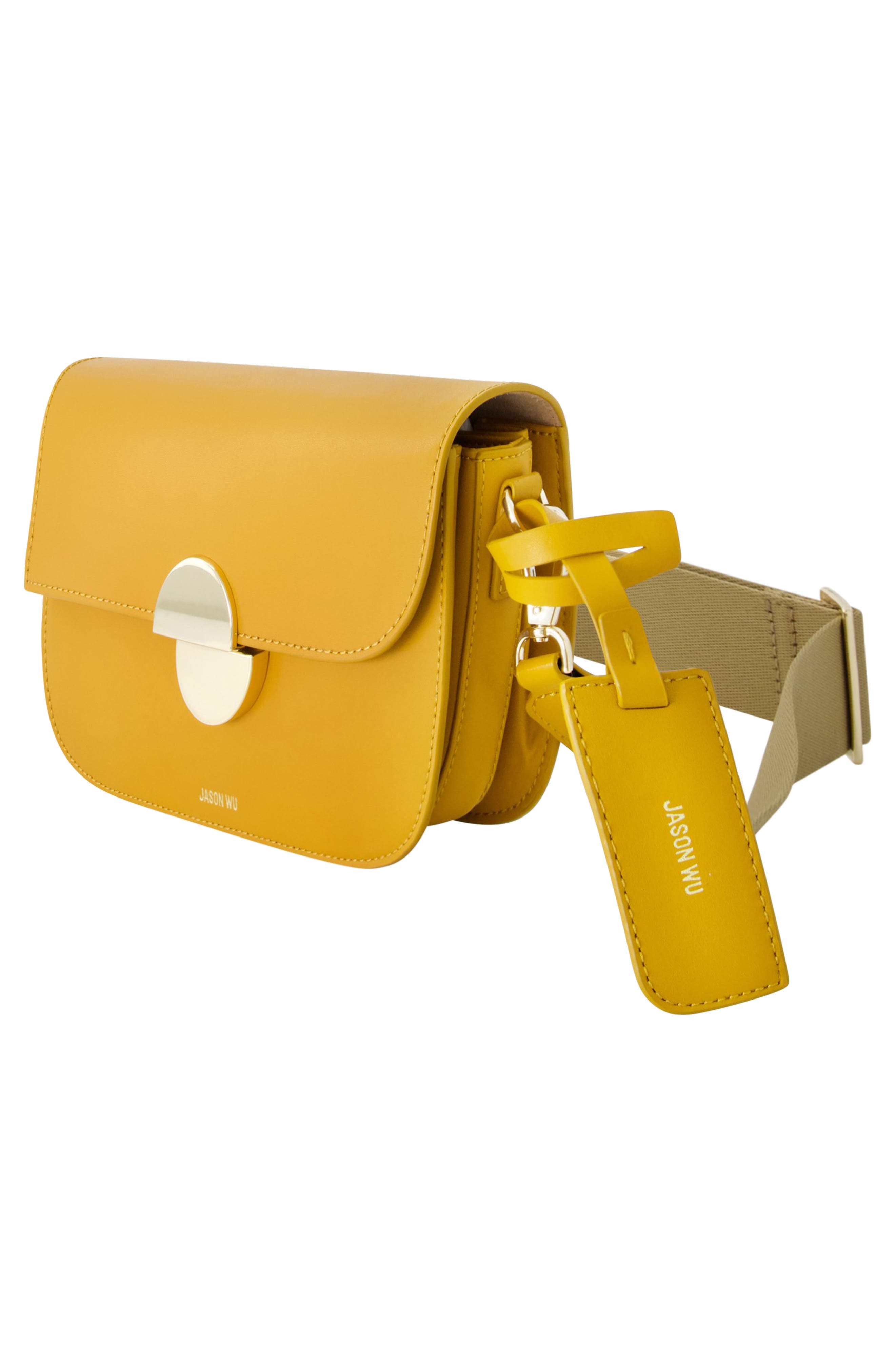 Crossbody Bag, Alternate, color, MUSTARD TOPAZ