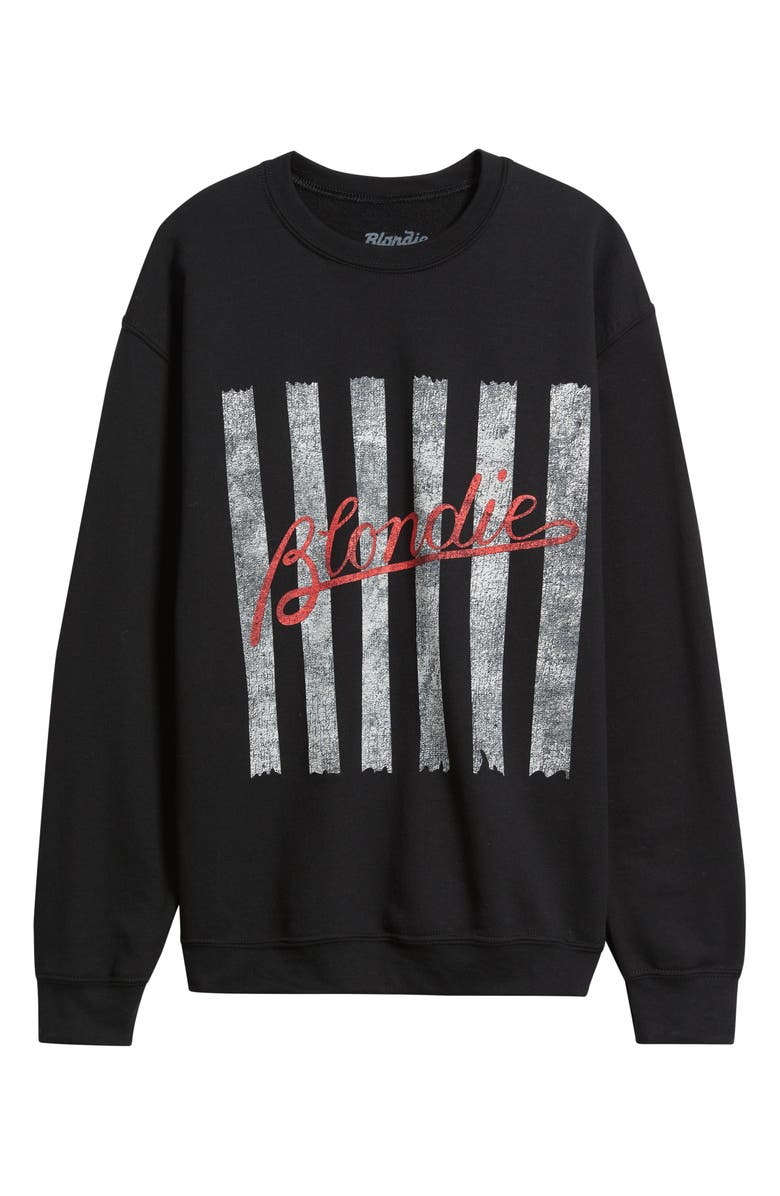 Merch Traffic Blondie Graphic Sweatshirt, Alternate, color, Black