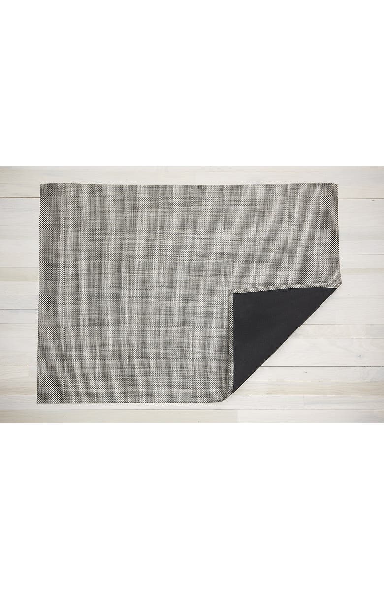 Chilewich Basketweave Indoor/Outdoor Floor Mat, Alternate, color, Oyster