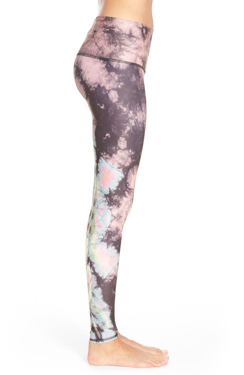 teeki 'Eagle Feather Hot Pant' Leggings, Alternate, color, 