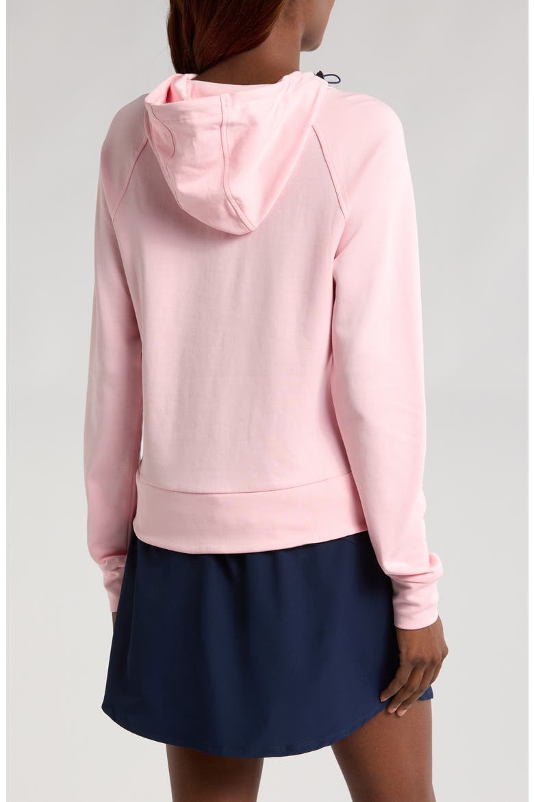 Emma Drawcord Hoodie, Alternate, color, FLAMINGO