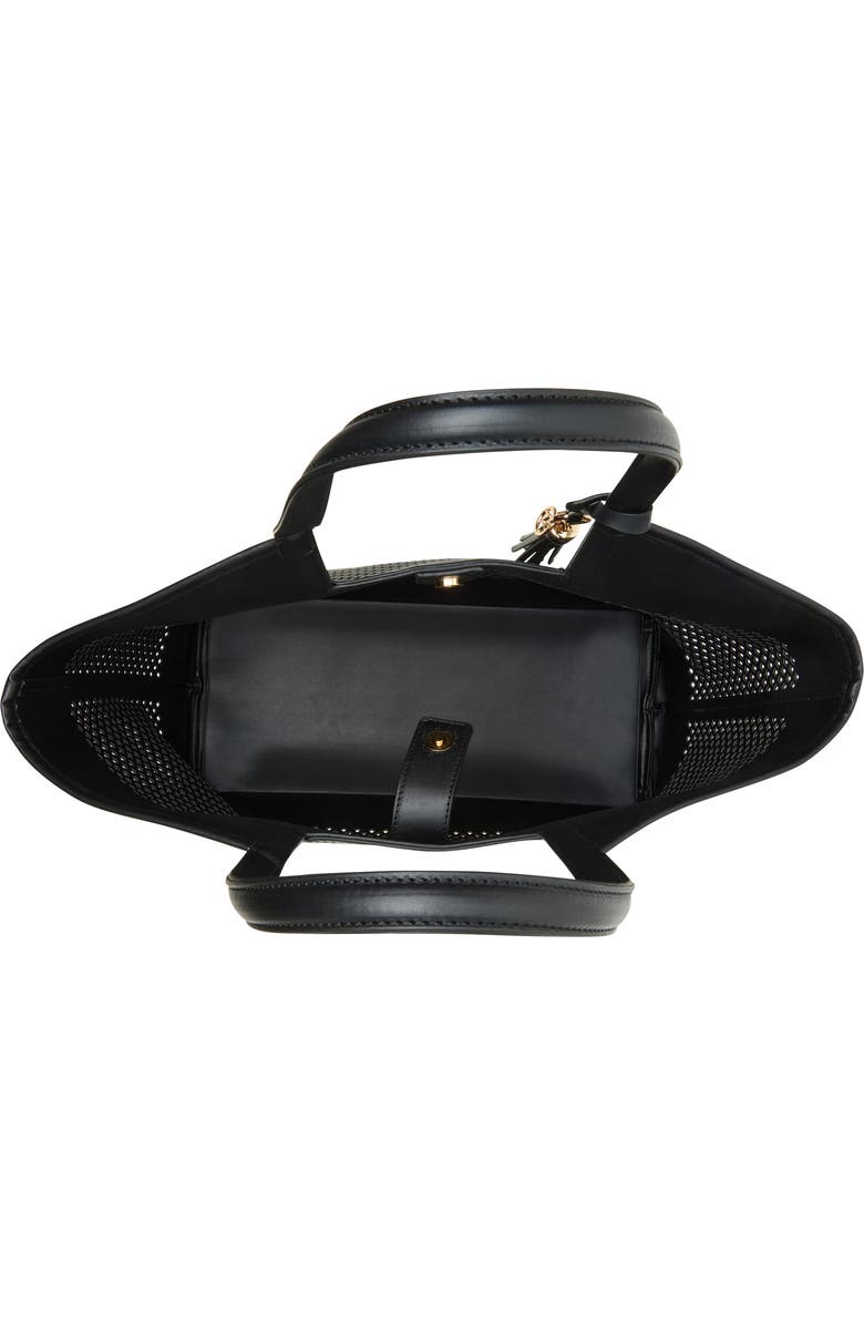 Anne Klein Large Perforated Tote Bag, Alternate, color,