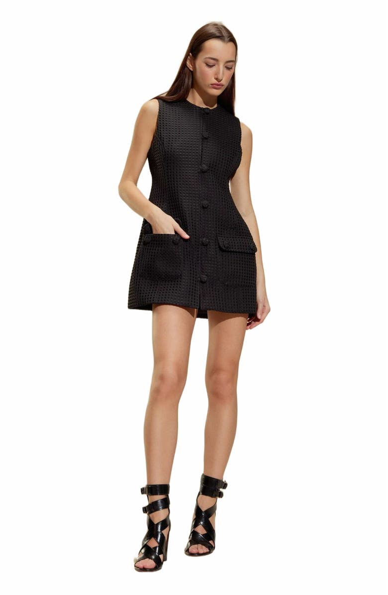 Cynthia Rowley Paige Jacquard Mini Dress, Main, color, 