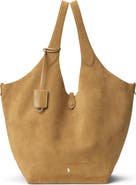 Polo Ralph Lauren Large Polo Play Suede Tote