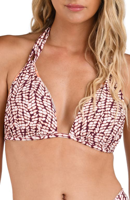 La Blanca Sandy Cove Reversible Bikini Top