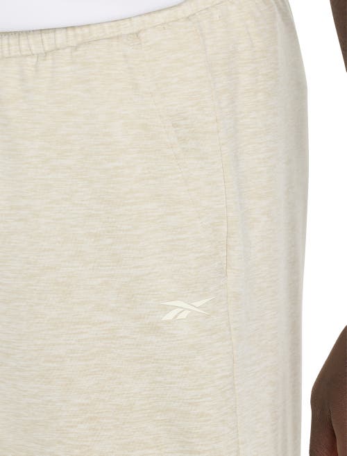Reebok Big & Tall Performance Athletic-fit Sweatpants In Sport Beige Hthr