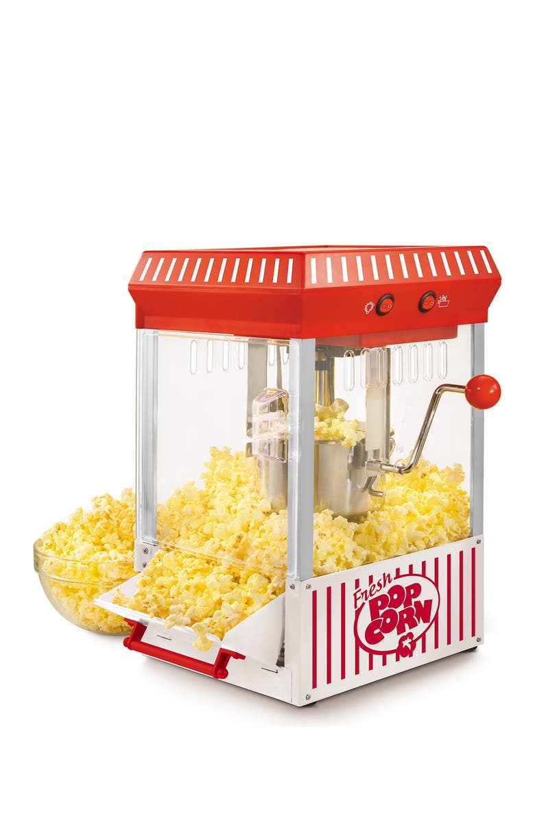 Nostalgia Electrics 48" Vintage Collection Popcorn Cart, Alternate, color, Red