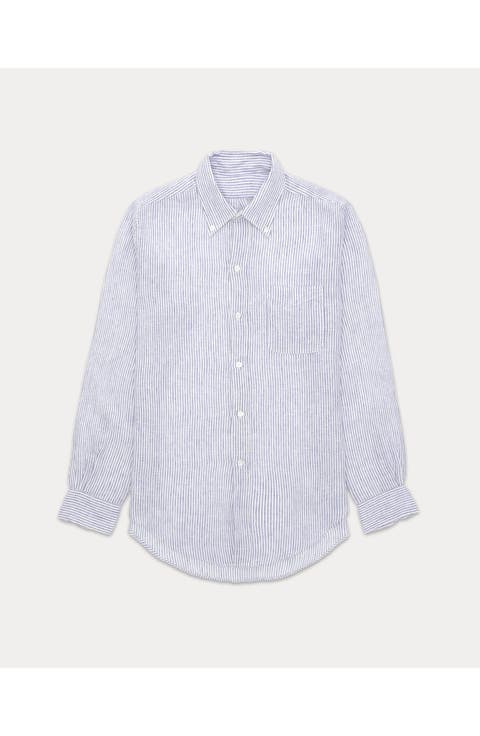 King Linen Striped Shirt
