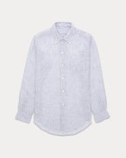 Fortela King Linen Striped Shirt
