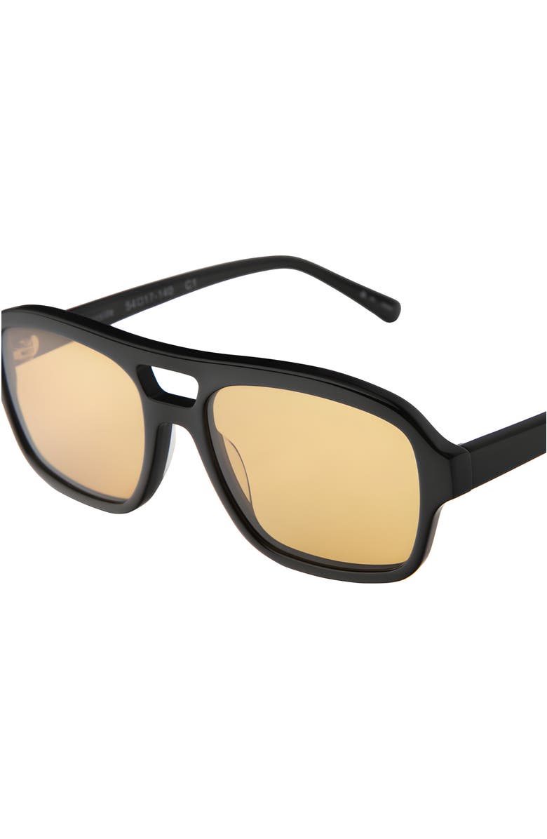 Lyndon Eyewear Morningside Sunglasses, Alternate, color, Black / Grey