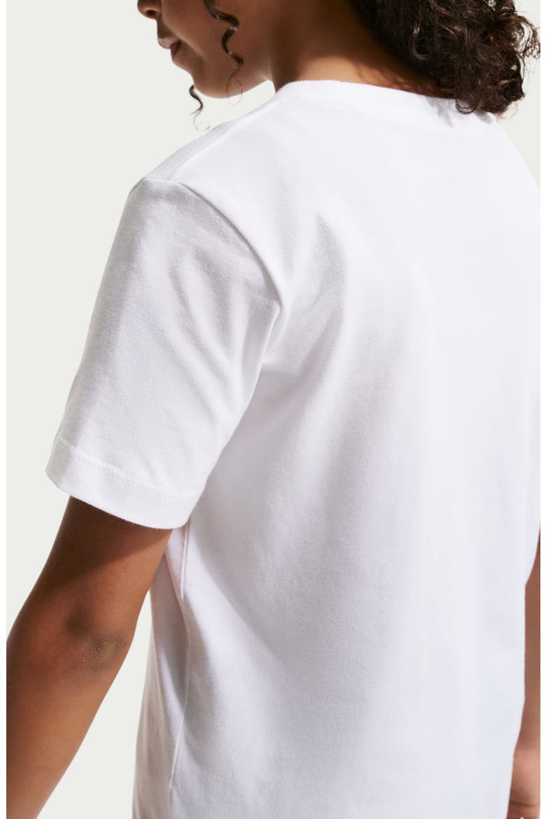 Kids' AF1 Vibes Graphic T-Shirt, Alternate, color, WHITE
