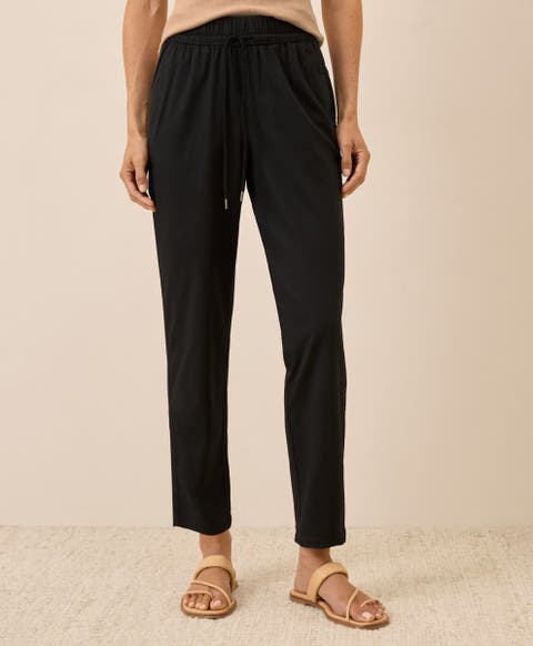 Organic Cotton Daily Twill Drawstring Pant