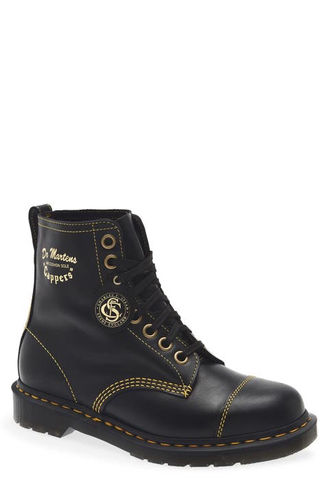 Cappers 8-Eye Leather Boot