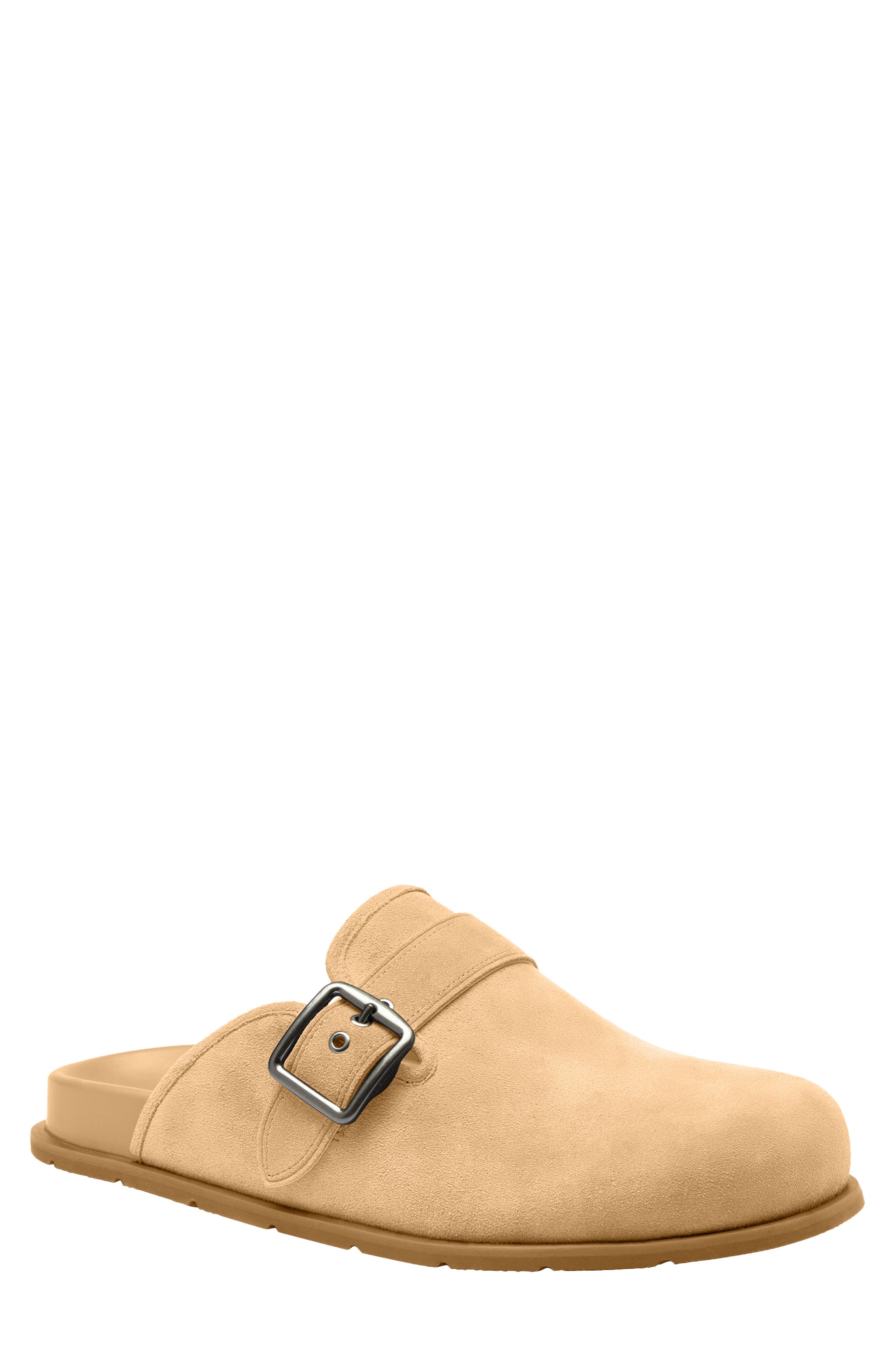 Suede Buckle Clog (Men) | Nordstrom display picture 1