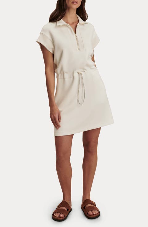Avaya Half-Zip Minidress