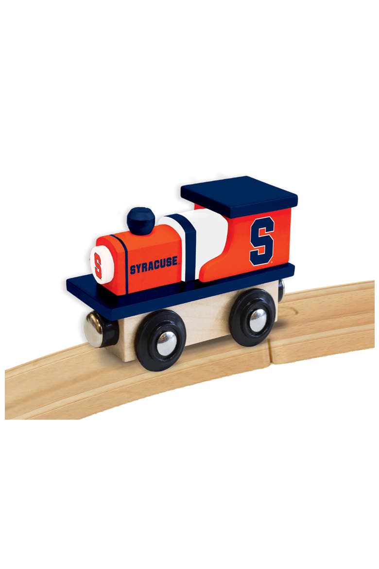 Syracuse Orange Toy Train Engine, Alternate, color, Multicolor