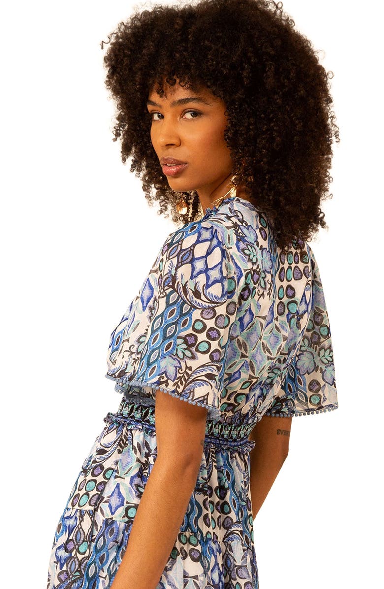 Hale Bob Leia Voile Dress, Alternate, color, 