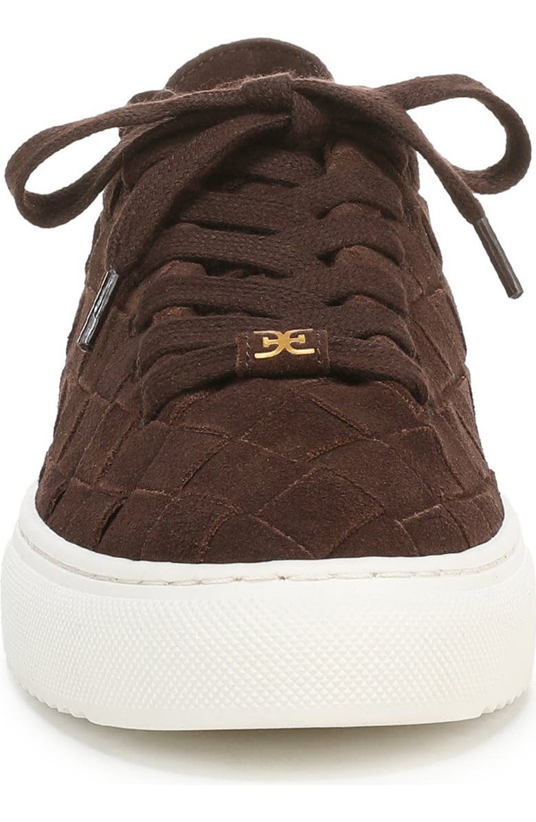 Sam Edelman Poppy Woven Sneaker, Alternate, color, Cafe Noir