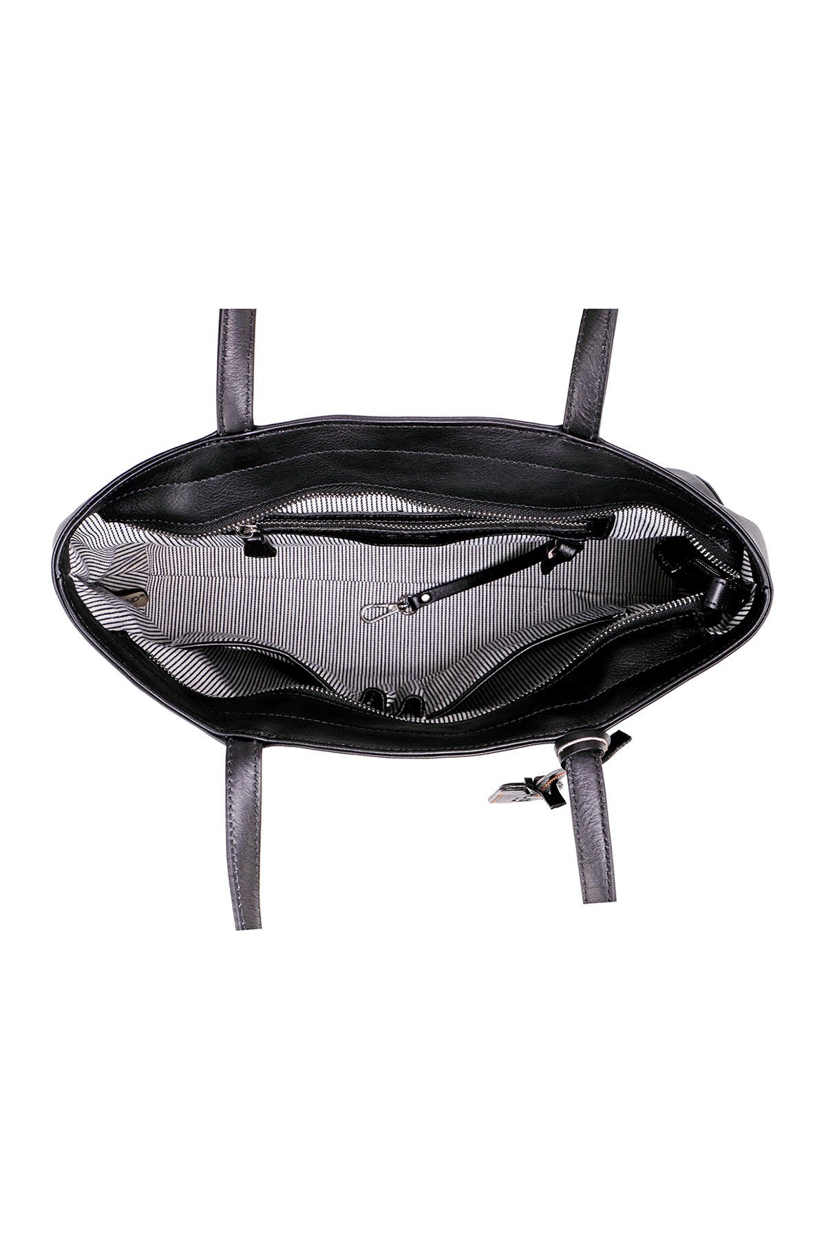 OLD TREND Dancing Bamboo Leather Tote, Alternate, color, 